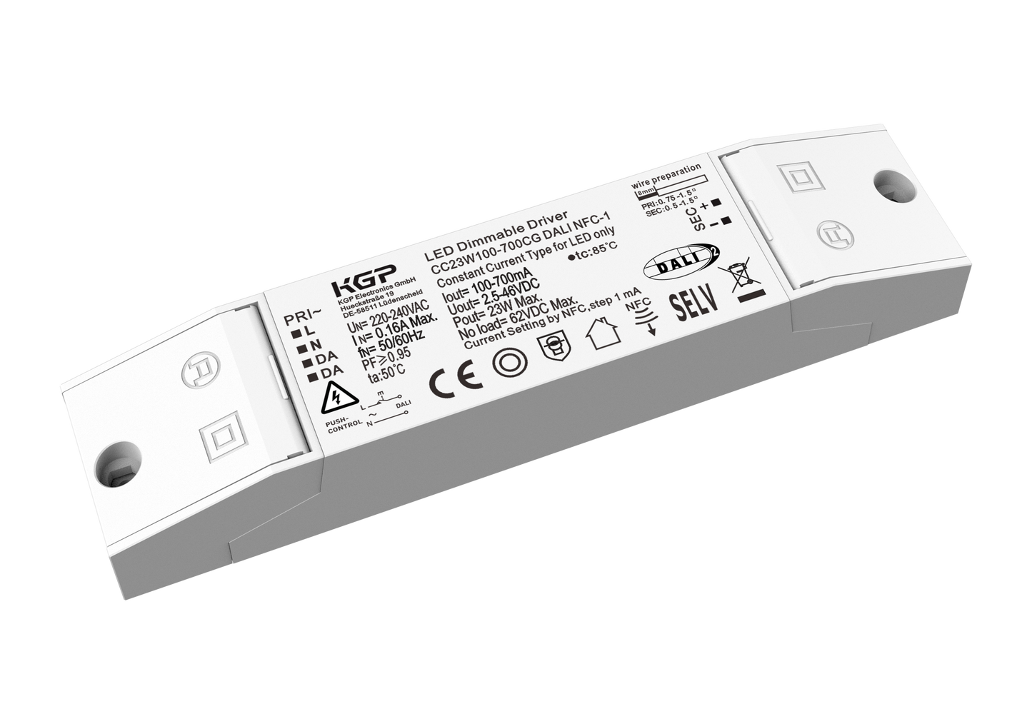 Super Slim NFC DALI - CC23W100-700CG DALI NFC-1