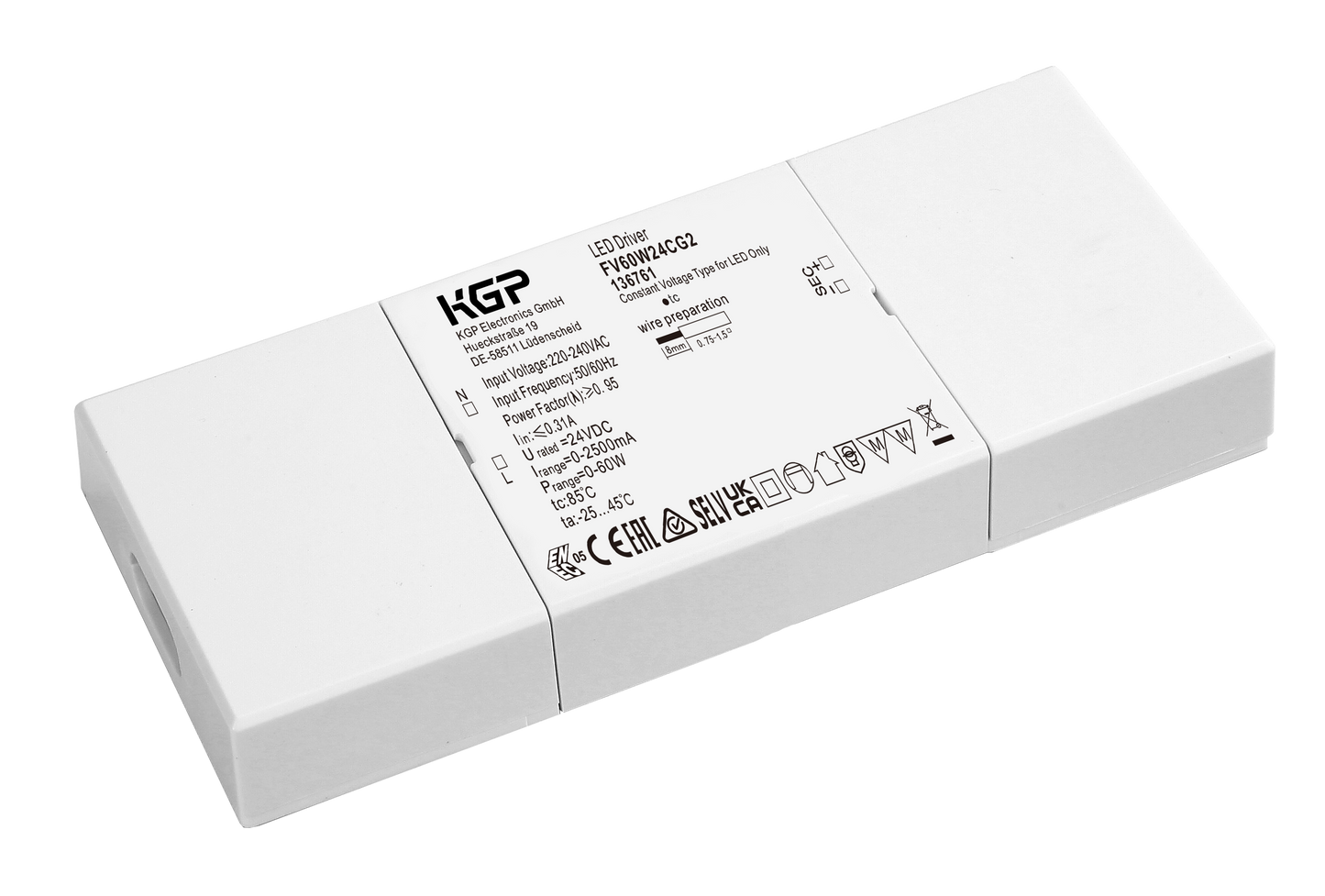 FV ON OFF series - FV60W24CG2 / FV60W48CG