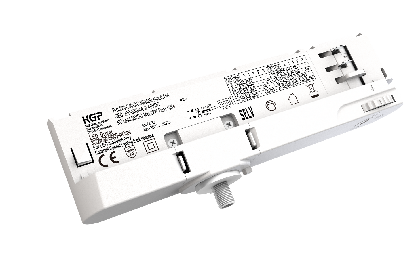 SC Triac - SC22W200-550CG-4X Triac