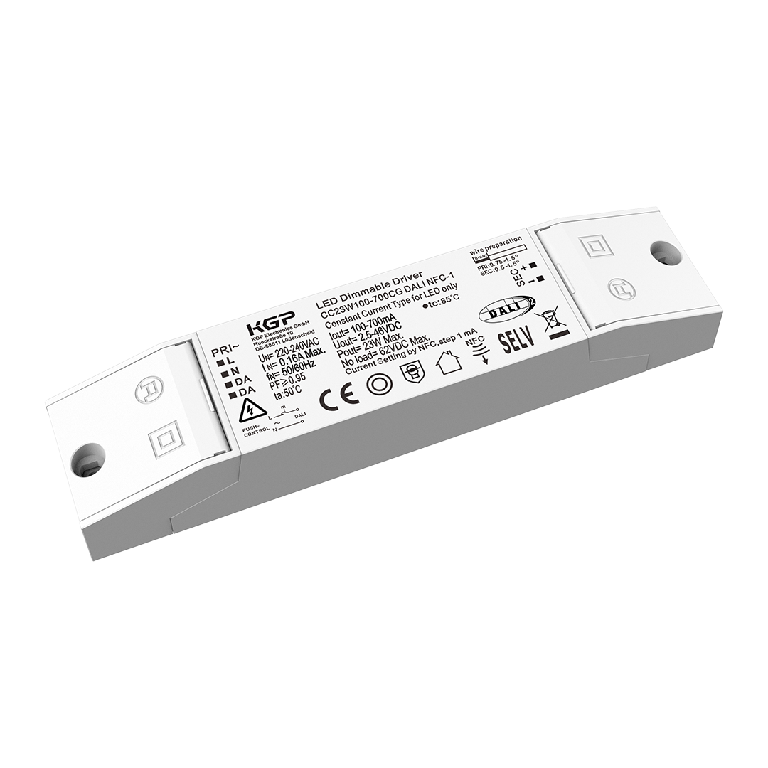 Super Slim NFC DALI LED drivers