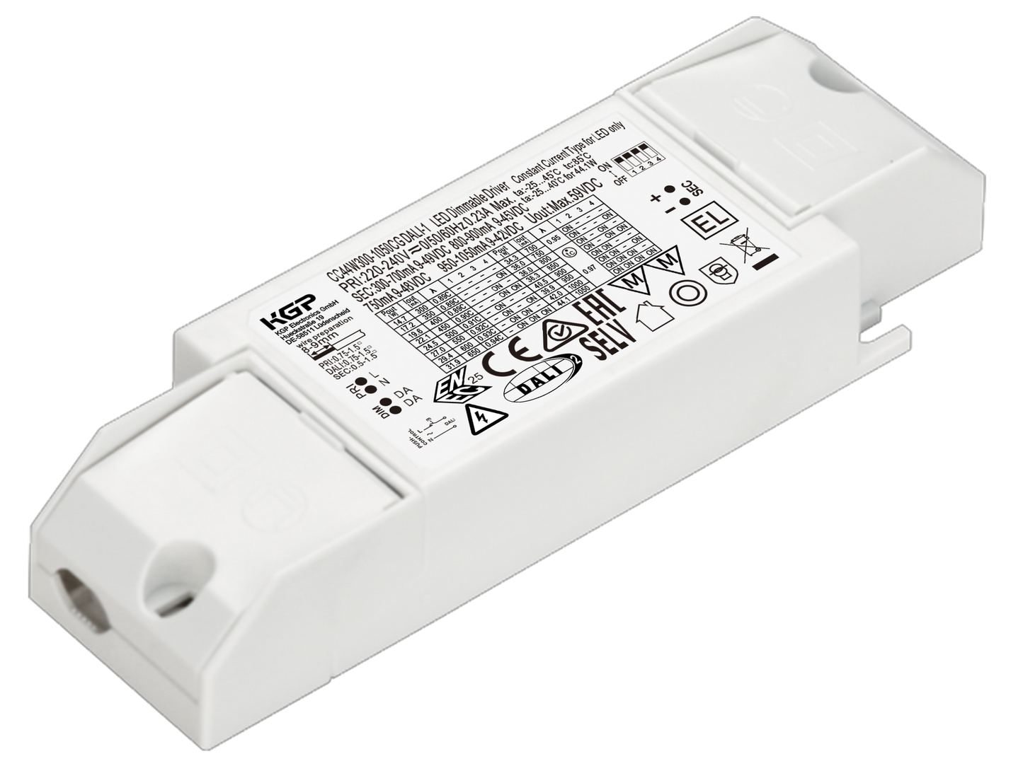 Compact DIP DALI - CC44W300-1050CG DALI-1