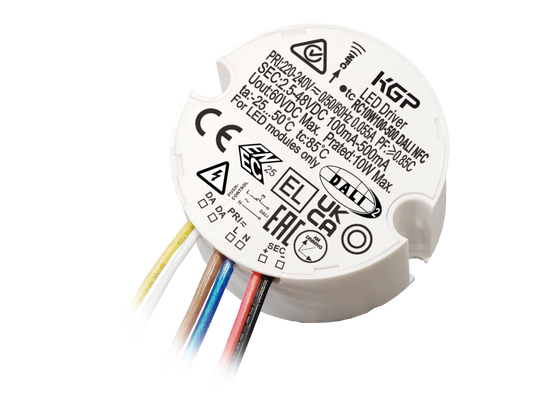 KGP RC10W100-500 DALI NFC LED driver