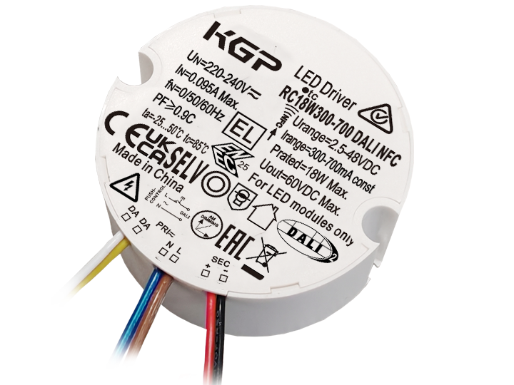 KGP RC18W300-700 DALI NFC LED driver