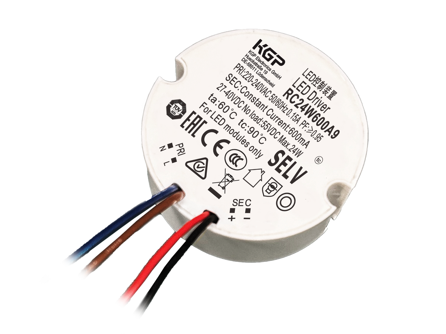 Tiny ON OFF IP44 Round - RC15WXXXA9, RC20WXXXA9, RC24WXXXA9