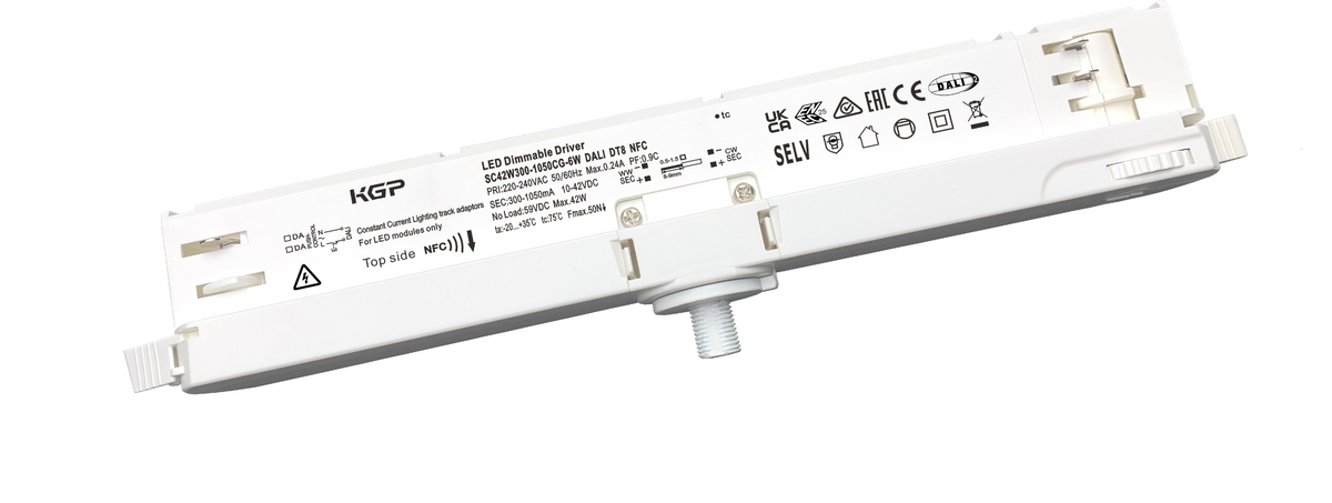 KGP SC42W300-1050CG-6X DALI DT8 NFC LED driver